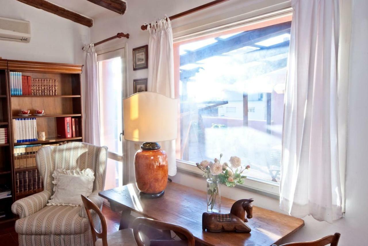 Attico In Centro Con Vista Della Torre - Cozy Penthouse Facing To The Tower Apartment Oristano Bagian luar foto