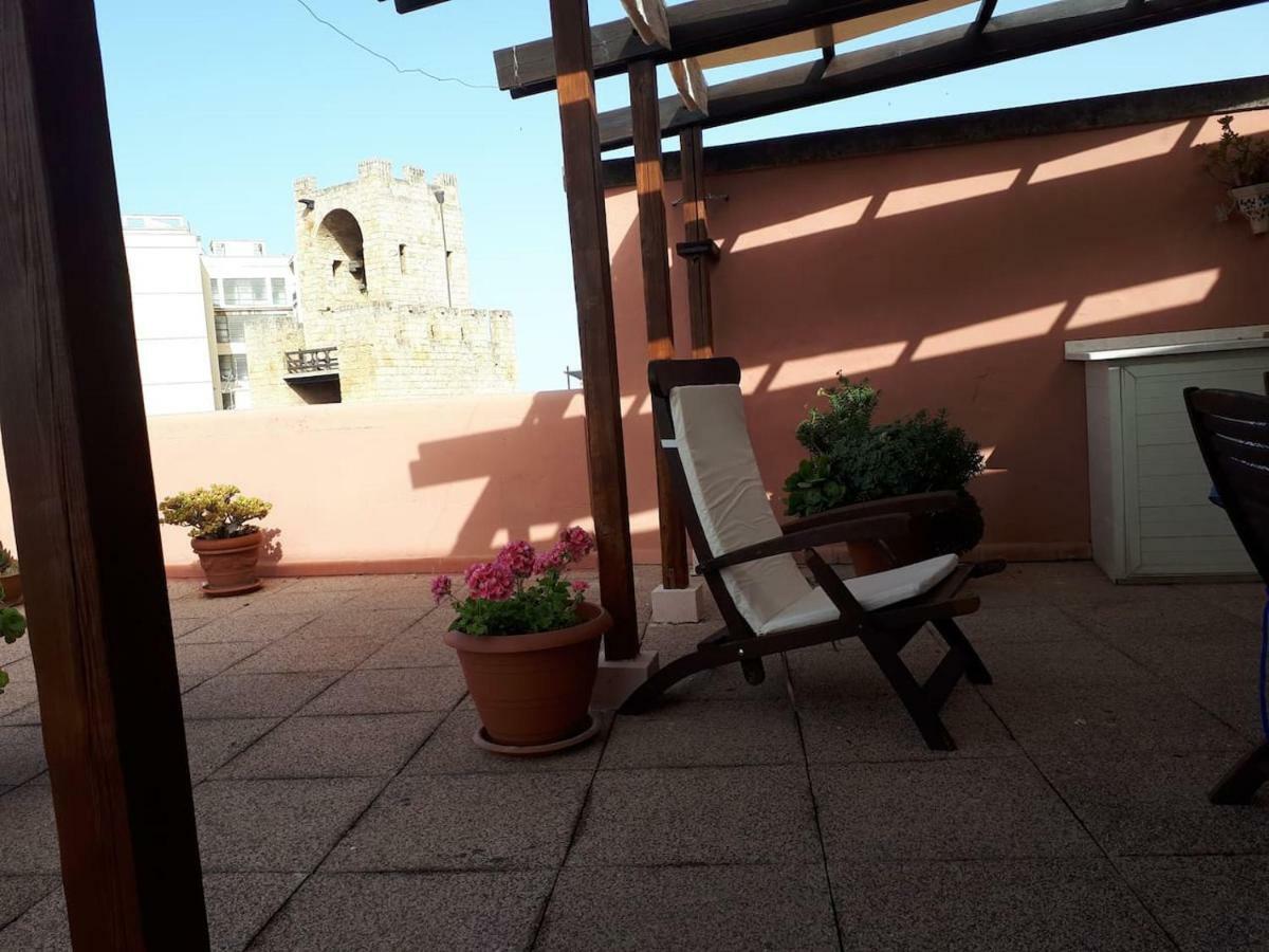 Attico In Centro Con Vista Della Torre - Cozy Penthouse Facing To The Tower Apartment Oristano Bagian luar foto